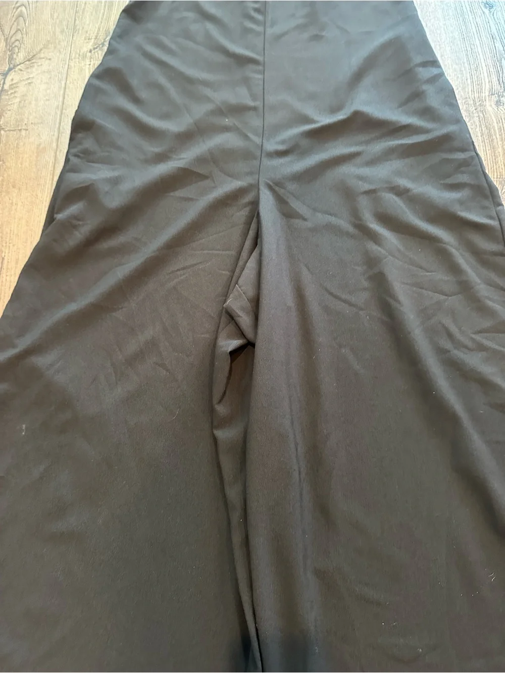 Hutch Anthropologie Black Wide-Leg Jumpsuit with Spaghetti Straps Medium - Picture 2 of 7